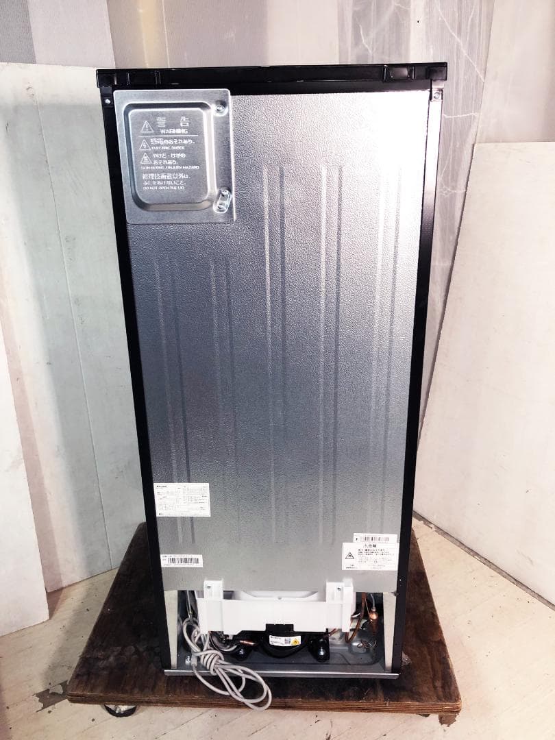 ★ト23年製★Haier 121L 冷蔵庫【JR-NF121NJ-K】EOFV