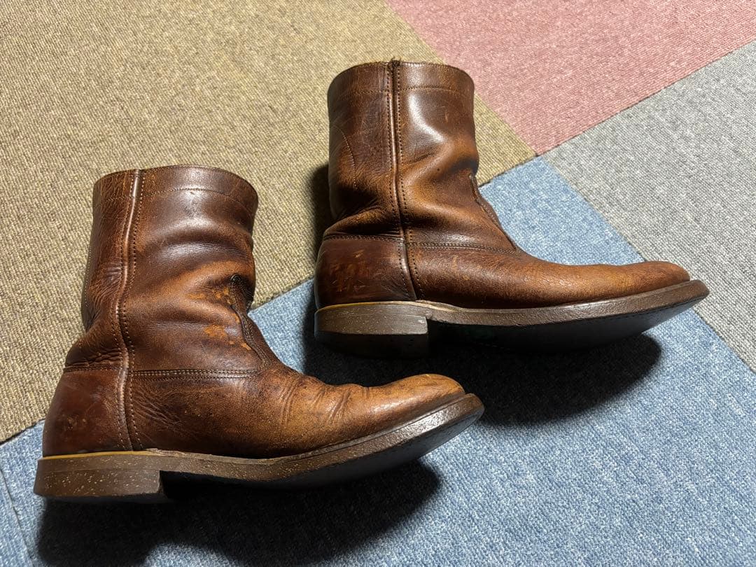 FRYE vintage ペコスブーツ 黒タグ ウエスタン 50s 60s