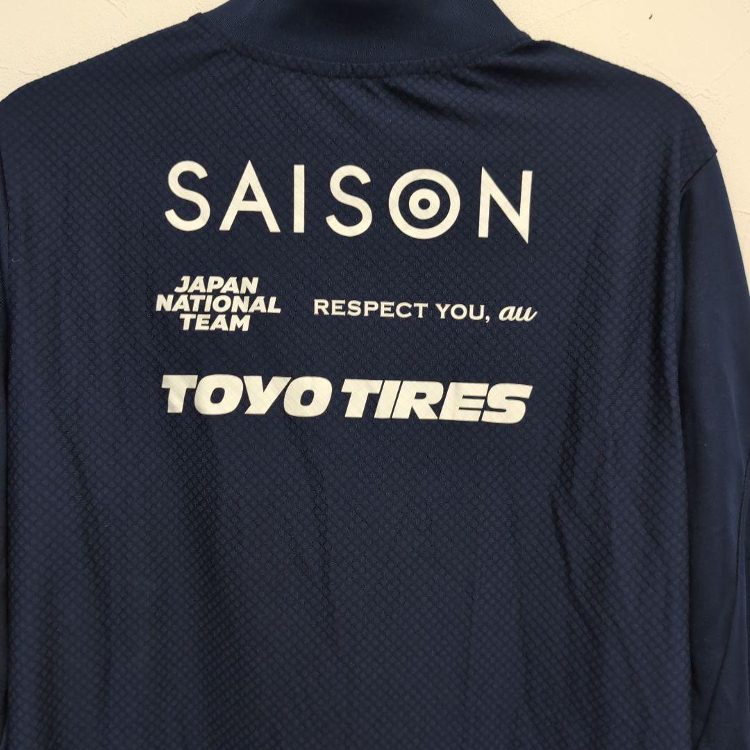 adidas 日本サッカー協会 ジャージ ネイビー　レディースサイズ３XＬ