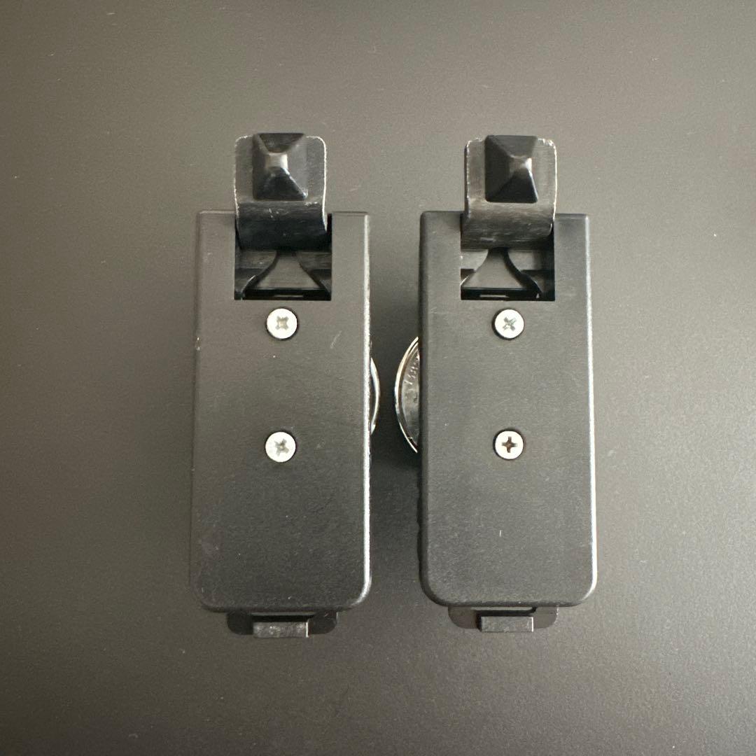 USMハラー ドア ハンドル セット 鍵穴なしタイプ 2点