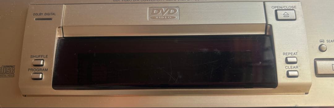 SONY CD DVDデッキ DVP-S707D