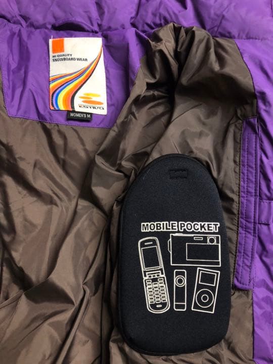 女性用◆高機能◆ダウン◆RIDE◆ESTIVO◆付属品3点&スノーボードセット