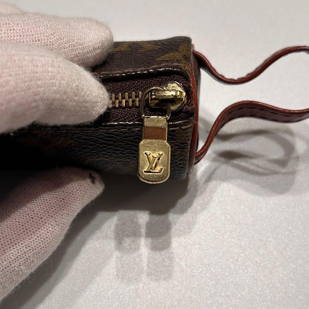 【極美品】ルイヴィトン モノグラム ポーチ ゴルフボールケース ペンケース