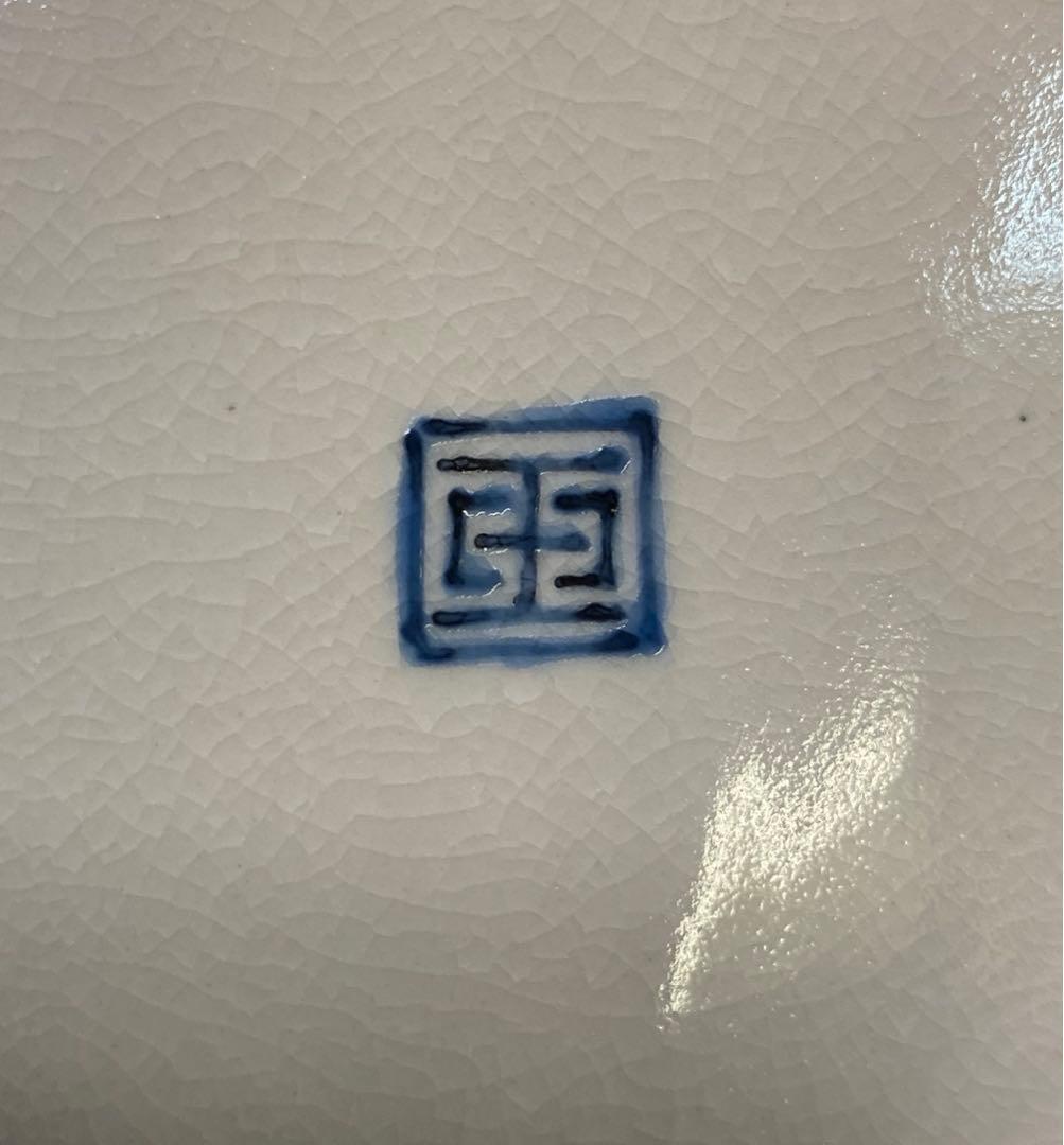 【茶道具】玉堂造　色絵竹手桶水指（共箱）塗蓋　表完造