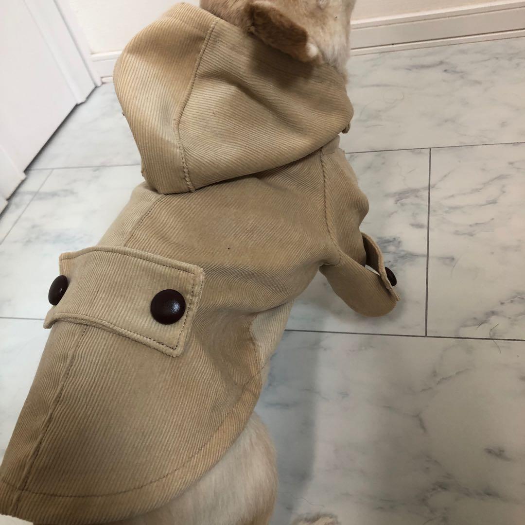 ハンドメイド　ダッフルコート　オーダー小型犬