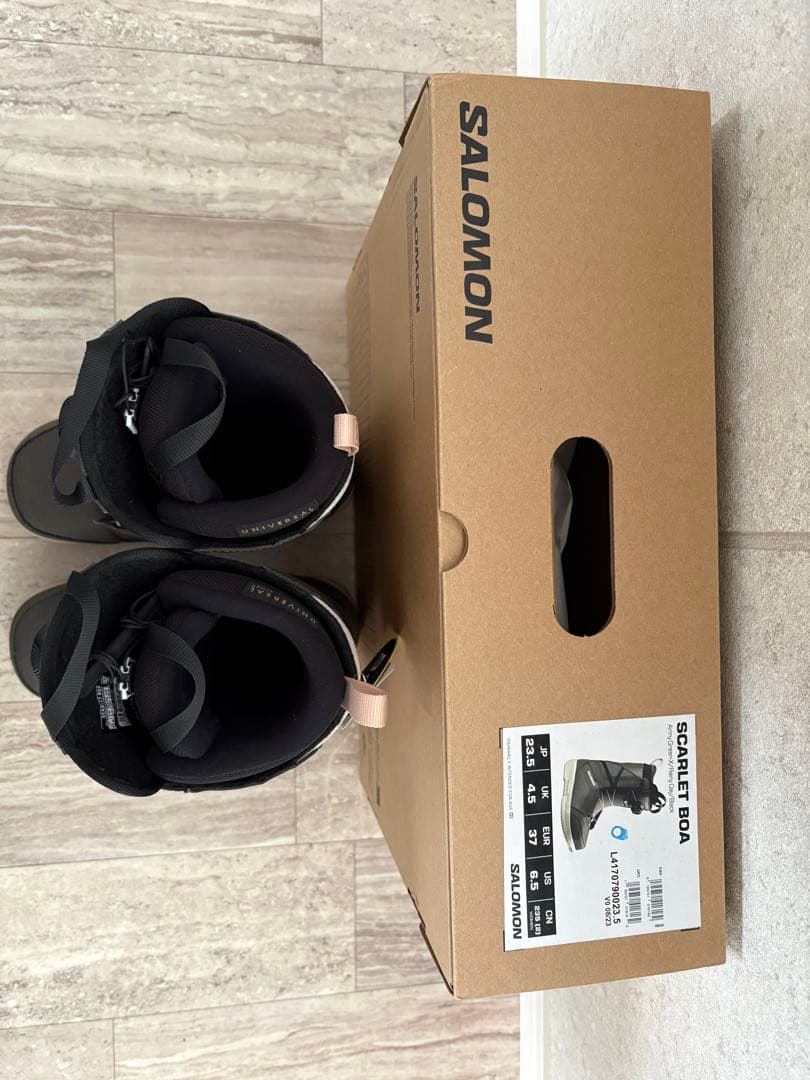 SALOMON スノーボードブーツSCARLET BOA 23.5㎝新品未使用