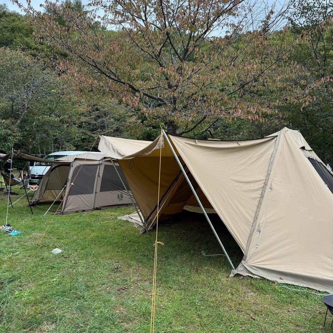 ファシル　ツインクレスタT/C　豪華２張セット　総額約２８万円セット　二又ポール