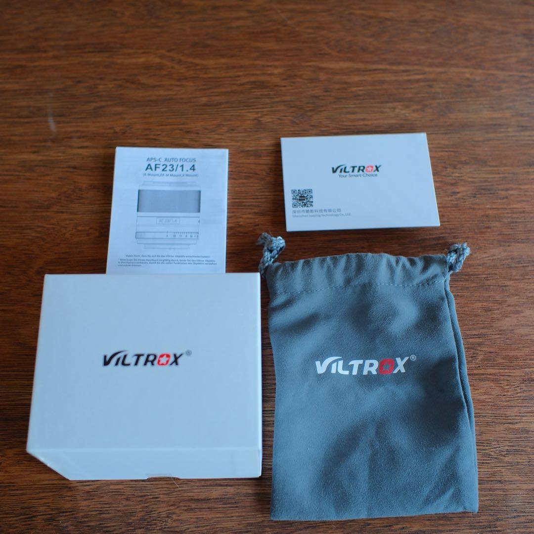 Viltrox AF 23mm F1.4 XF Xレンズ