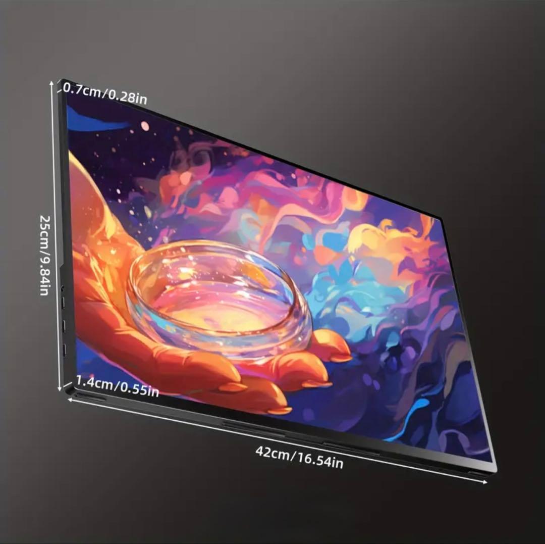 Ingknok 18.5インチFHDモバイルモニターポータブルモニター新品未使用