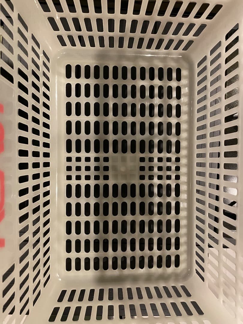 蓄光 × NASA。ずるいショッピングバスケット。 アメリカ業務用 暗闇で光る！