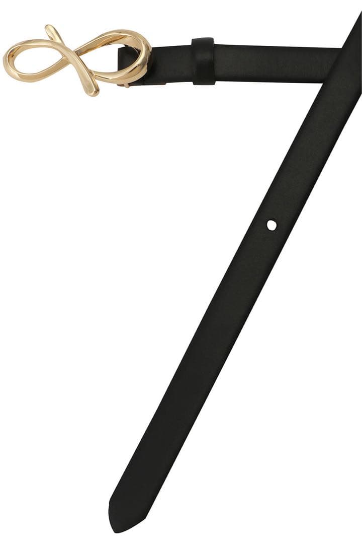 【新品】ANAYI モチーフバックルBELT〈ブラック〉