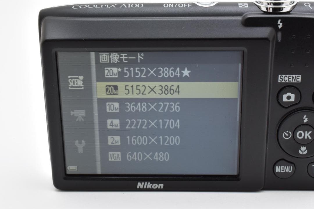 ■ 美品 ■ ニコン　Nikon COOLPIX A100 シルバー