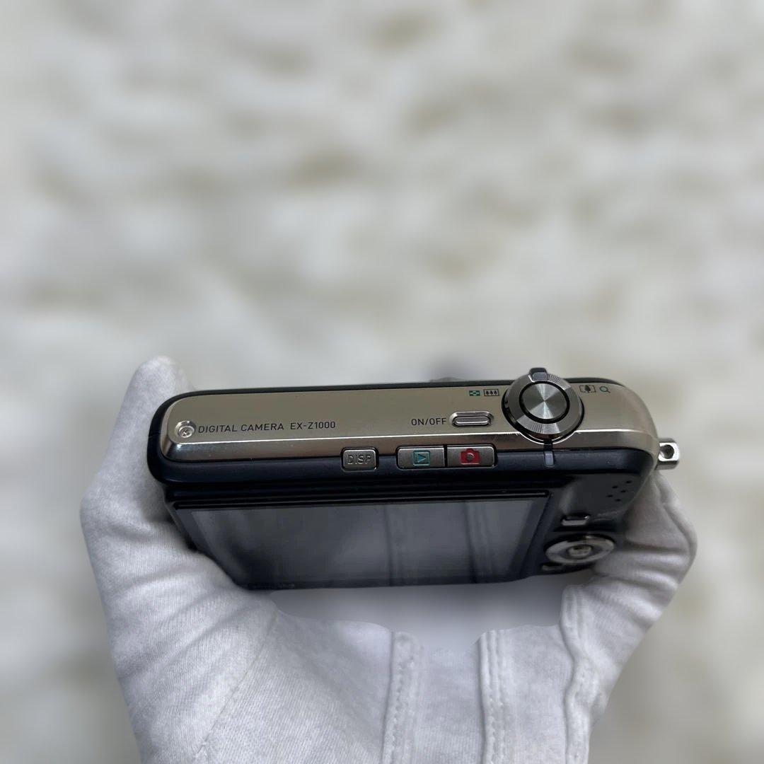 CASIO カシオ EX-Z1000 デジカメ フルセット ブラック　コンデジ
