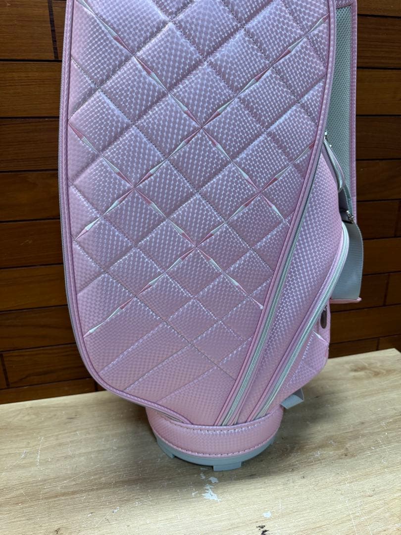 xxio レディースキャディバッグ　ピンク