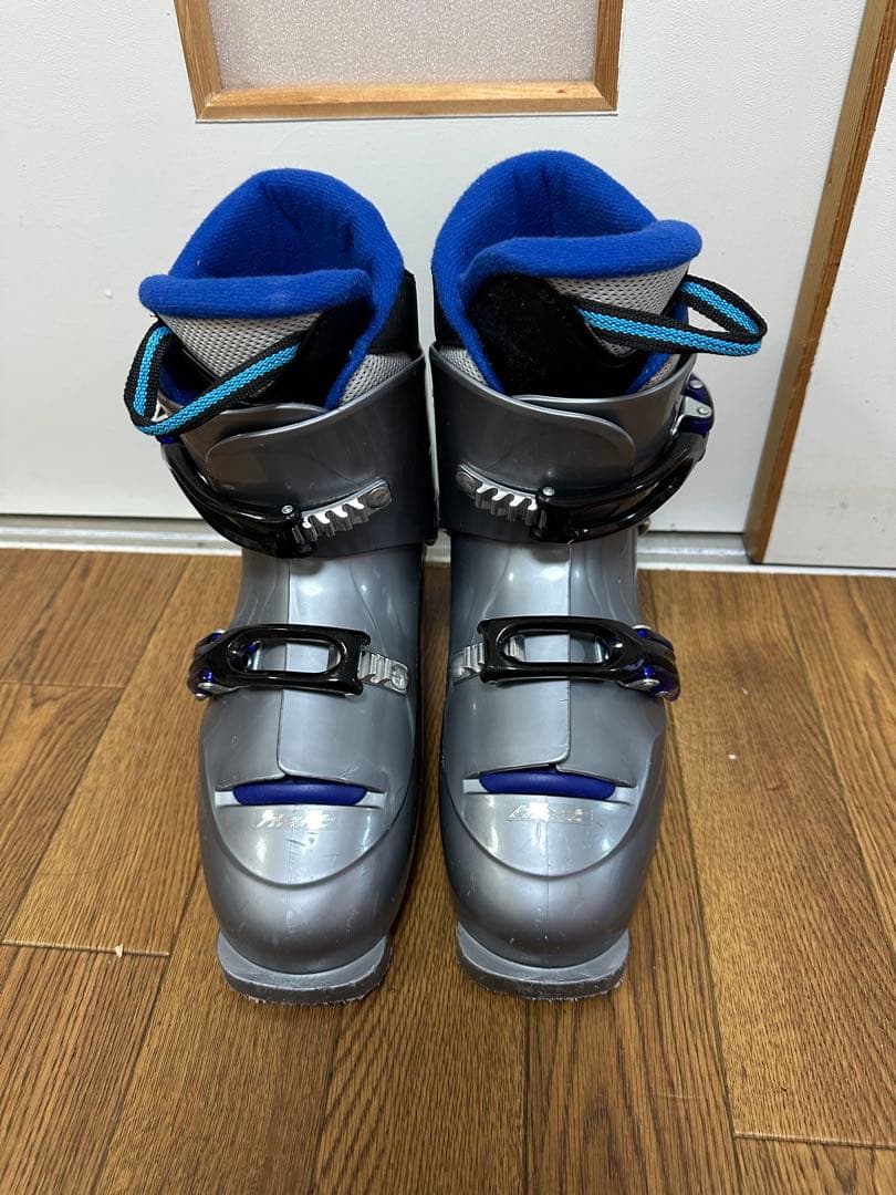 KAZAMA スキー板106cm,ブーツ23.5cm,ストック90cm