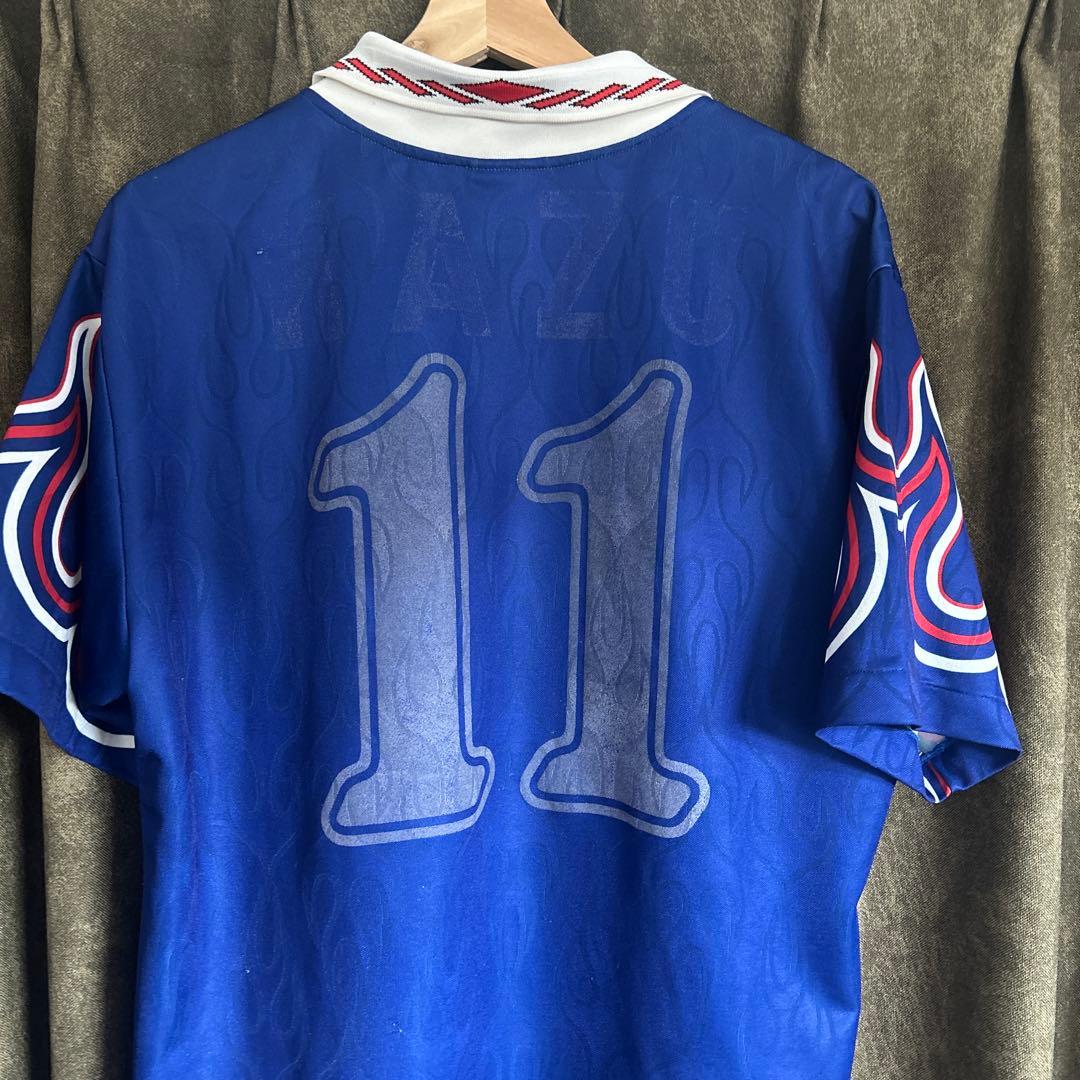 96年　日本代表　プーマ　炎　三浦知良　カズ サイズL程　正規品　ヒットユニオン