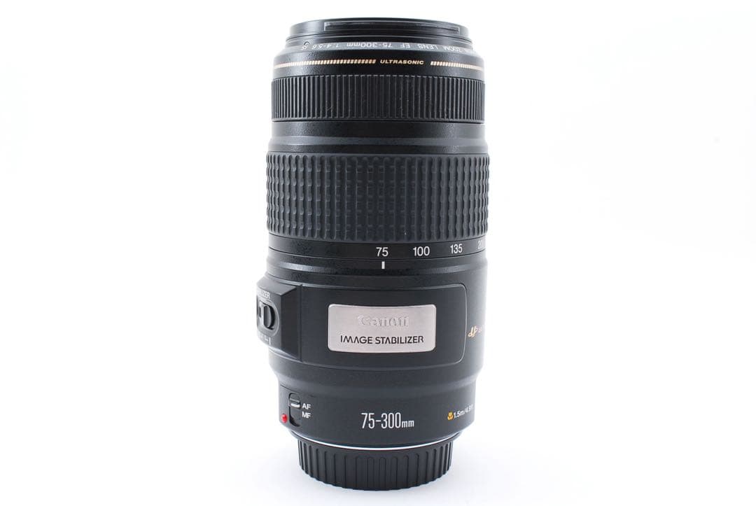 手ブレ補正搭載/CANON EF 75-300㎜ F4-5.6 IS USM