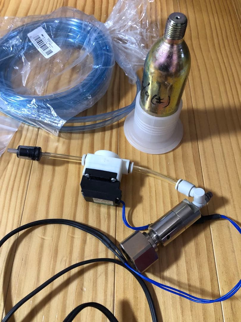 水草　二酸化炭素添加装置