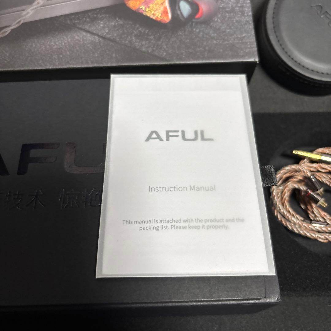 有線イヤホン AFUL performer8 4.4mm