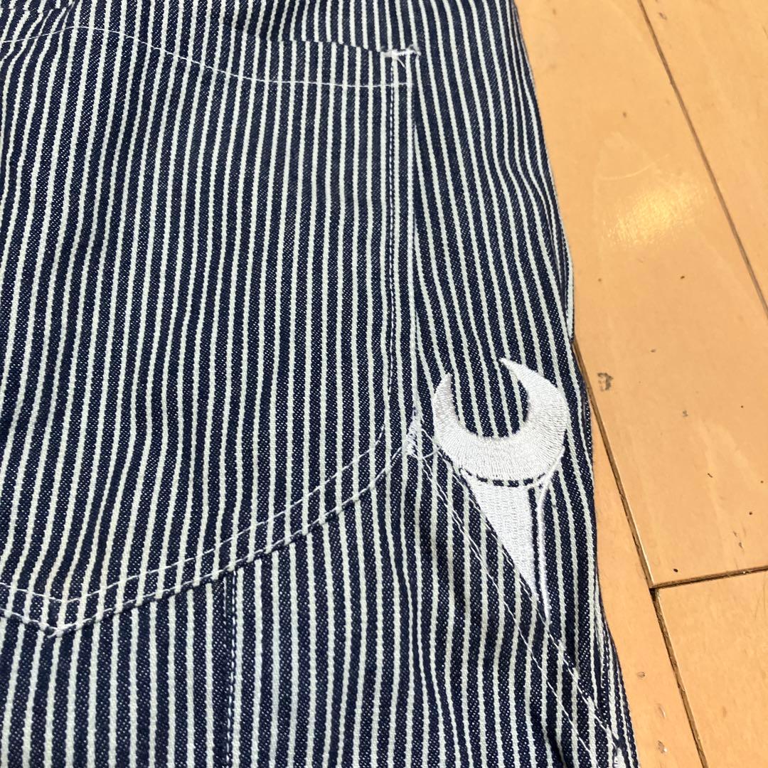 スナップオン　オールインワン試着のみ　ストライプ