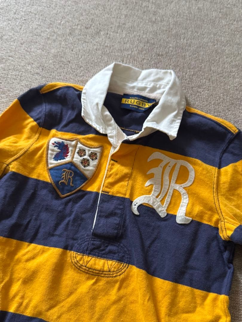 希少　RUGBY ラルフローレン　ラガーシャツ　XS