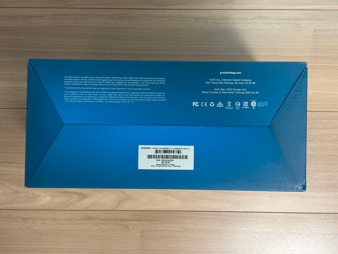 G-DRIVE 12TB Thunderbolt 3 外付けHDD