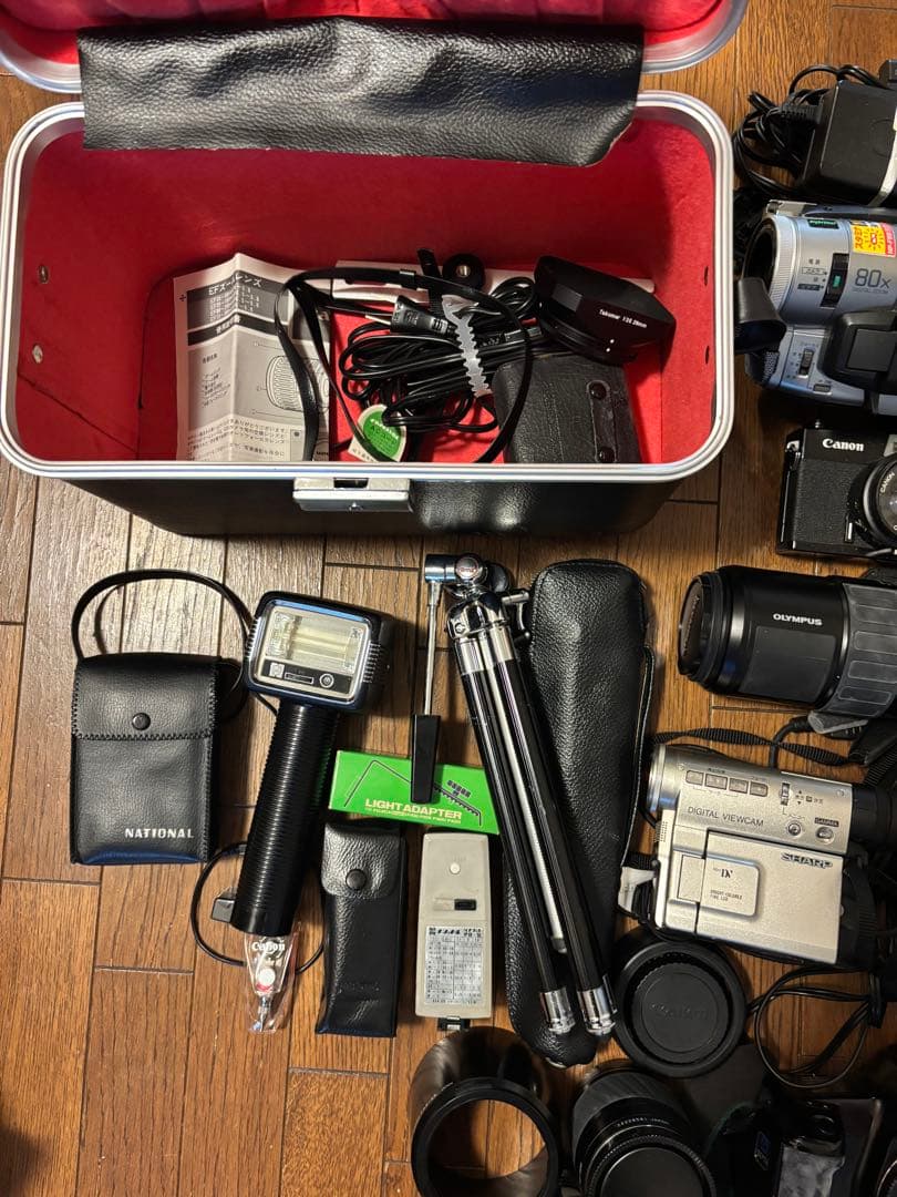 カメラ　ストロボ　ビデオカメラまとめ