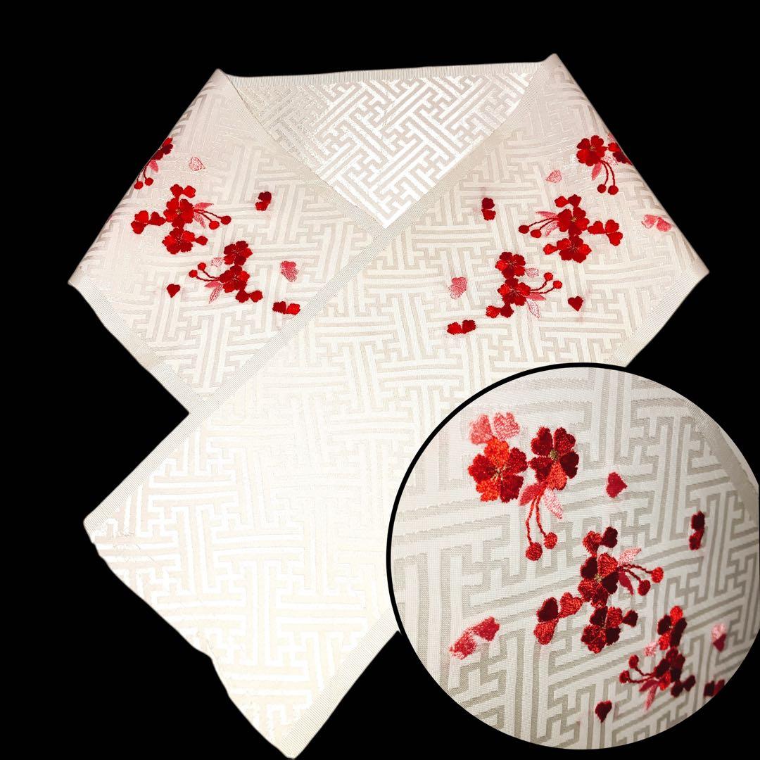 ◎mk-911　七五三　着物　襦袢　半衿　重ね衿　セット　女の子　10-16