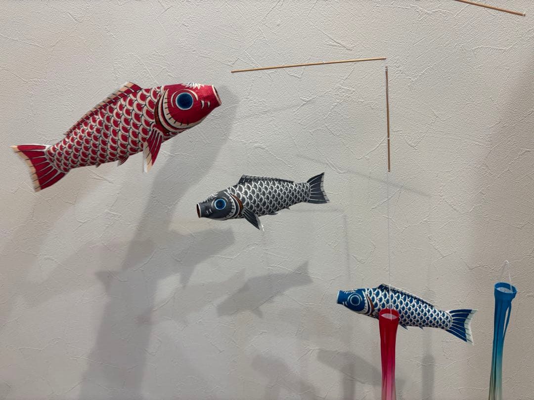 いせ辰　鯉のぼりモビール