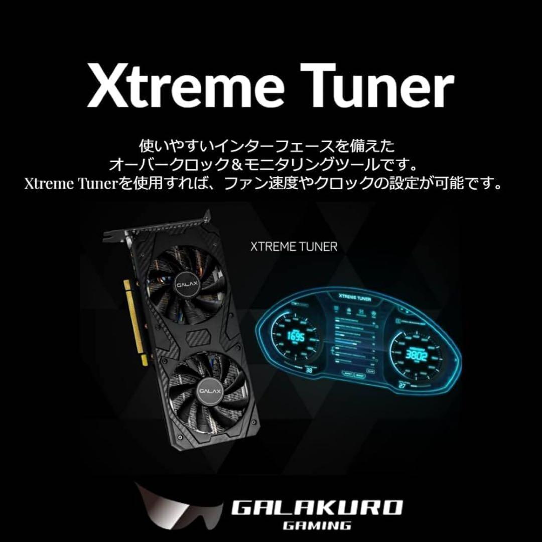 グラフィックボード・グラボ・ビデオカード GALAKURO GeForce RTX 4060 Ti 8GB OC