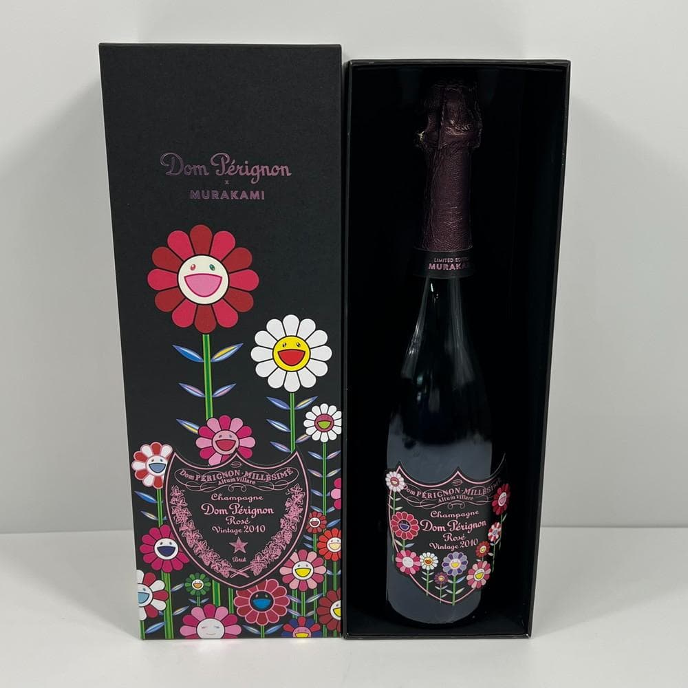 ◆ドンペリ ロゼ 2010 村上隆 限定エディション 12157