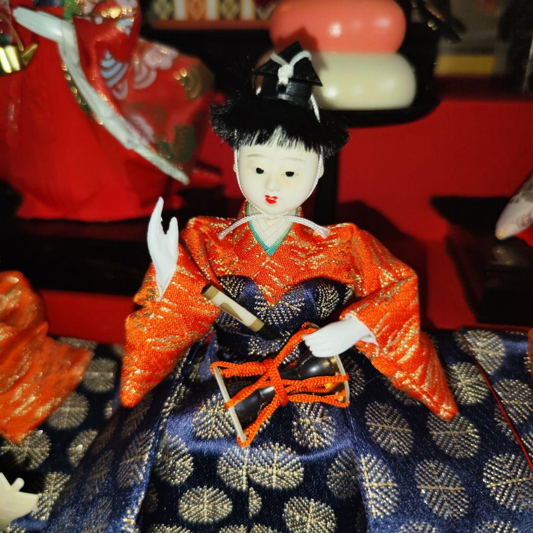 雛人形　ガラスケース付き