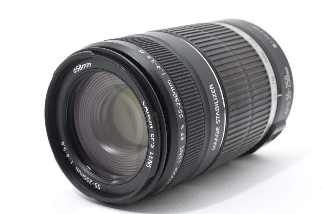 Canon EF-S 55-250mm F4-5.6 レンズ デジタル一眼カメラ
