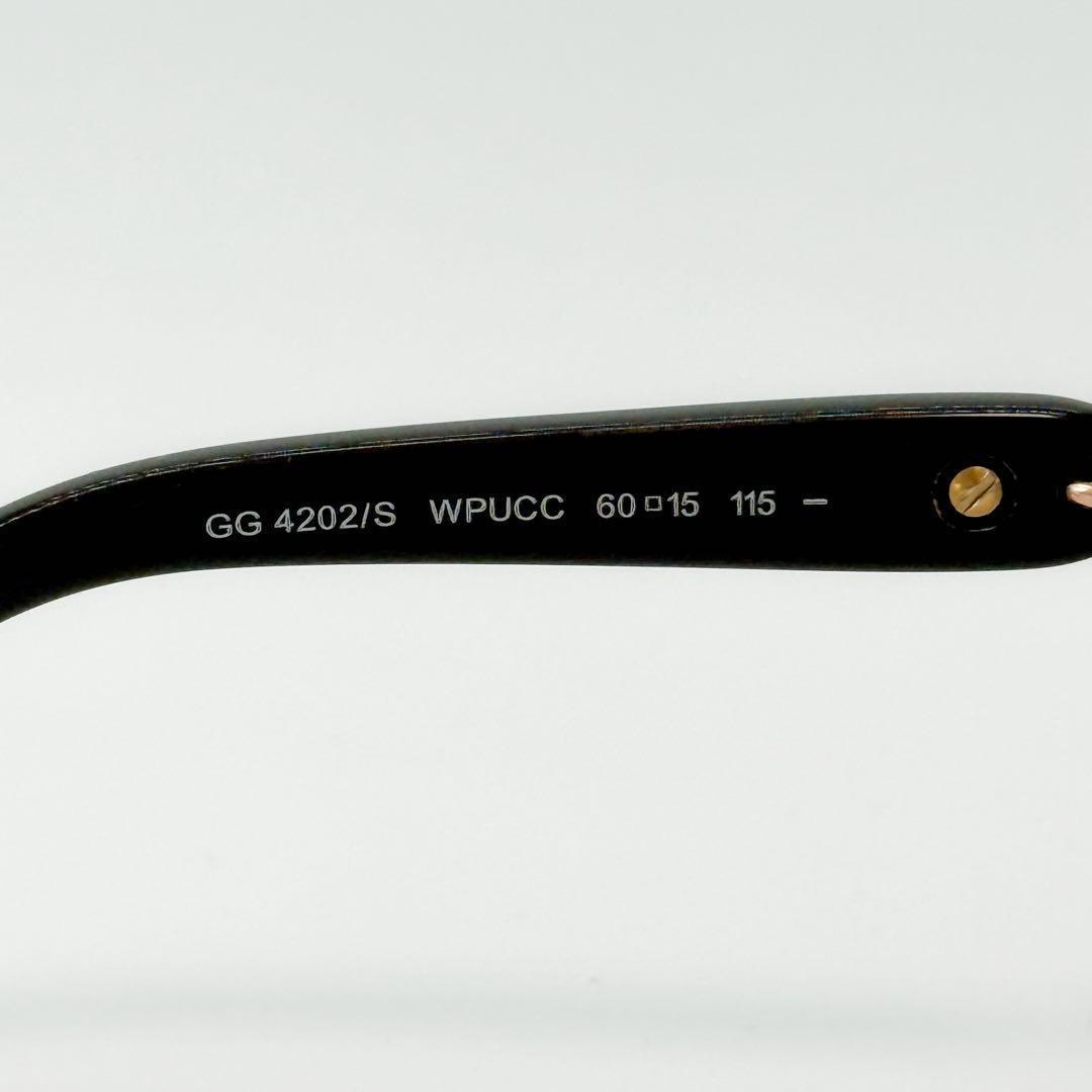 ♡美品♡ GUCCI グッチ サングラス GG4202/S WPUCC