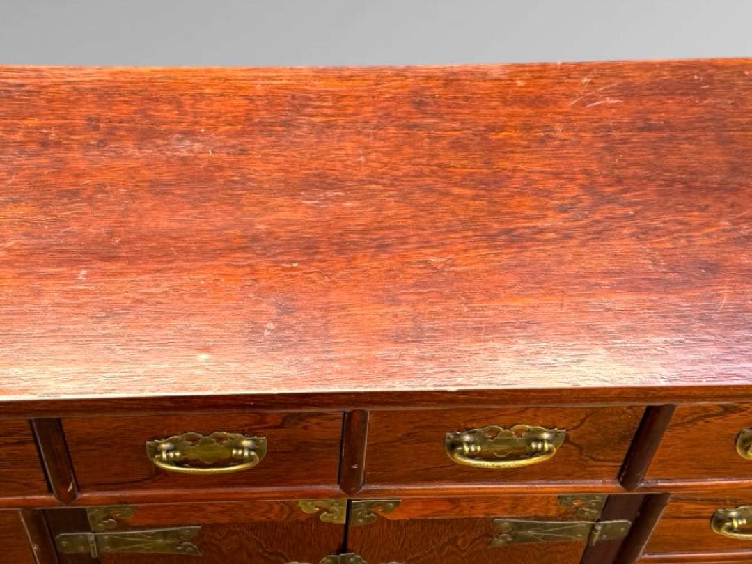 李朝家具 朝鮮家具 薬箪笥 年代物 アンティーク 韓流 韓国