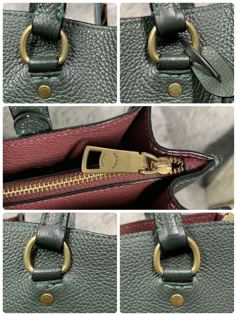 美品 COACH コーチ タイラー トートバッグ　2way ショルダーバッグ