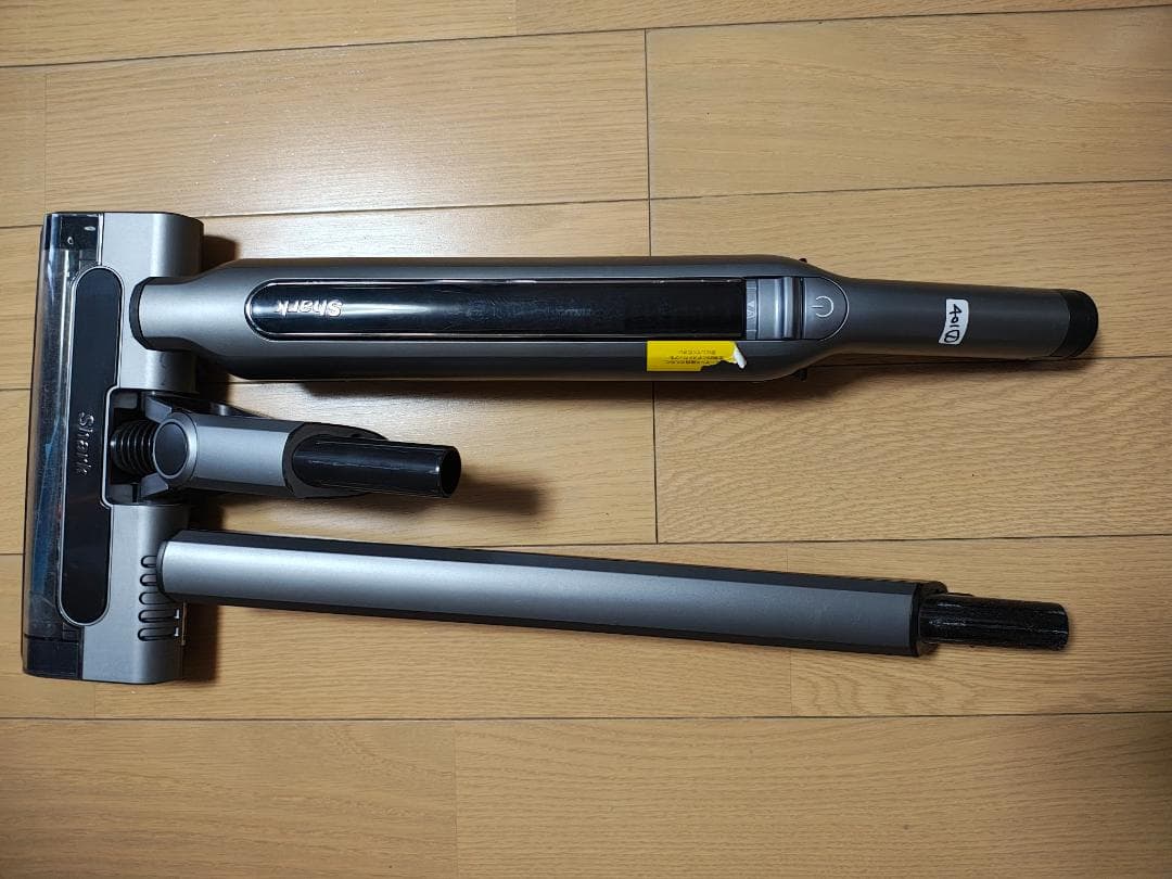シャーク★コードレスクリーナー★CS401JGR★バッテリー新品と同等★1