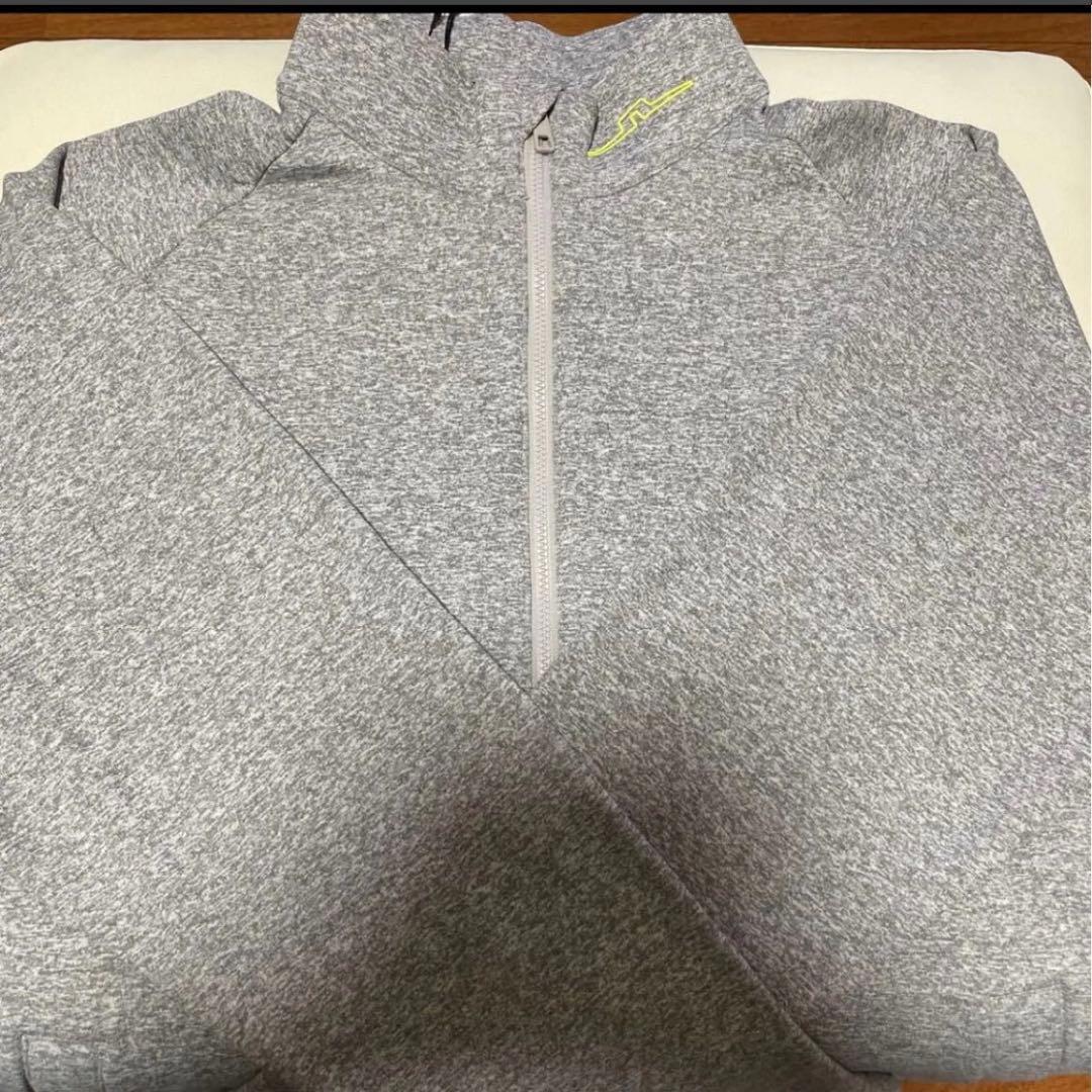 【新品】J.LINDEBERG ジェイリンドバーググレー ジップアップジャケット