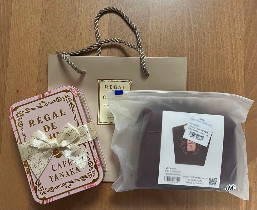 カフェタナカ　限定　ボールアンドチェーン　クッキー缶 新品未開封