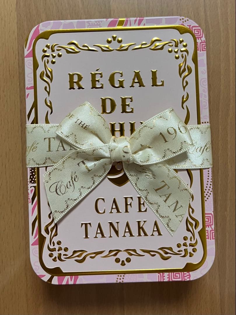 カフェタナカ　限定　ボールアンドチェーン　クッキー缶 新品未開封