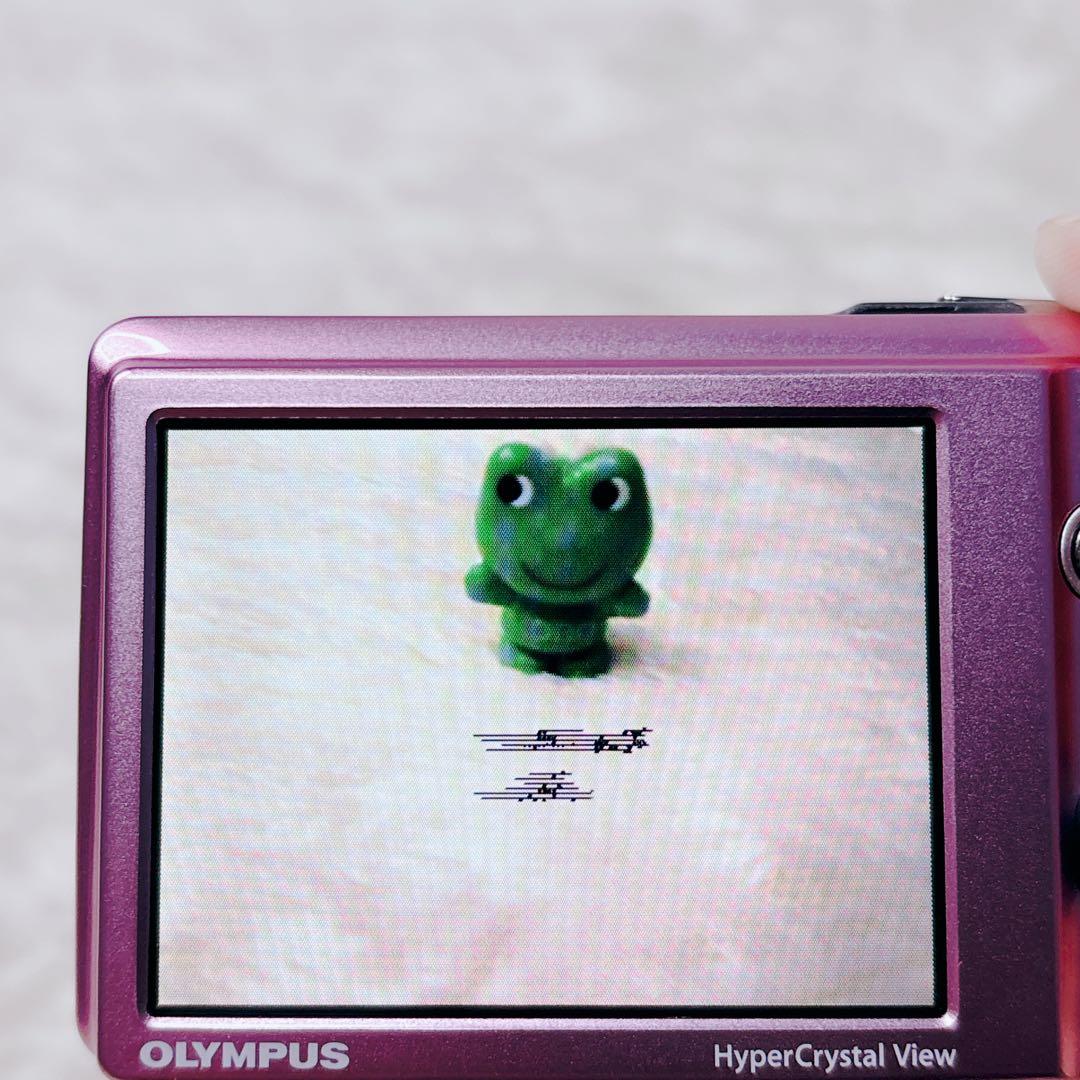 ✨外観極美品✨OLYMPUS μ-5010 ピンク デジカメ オールドコンデジ