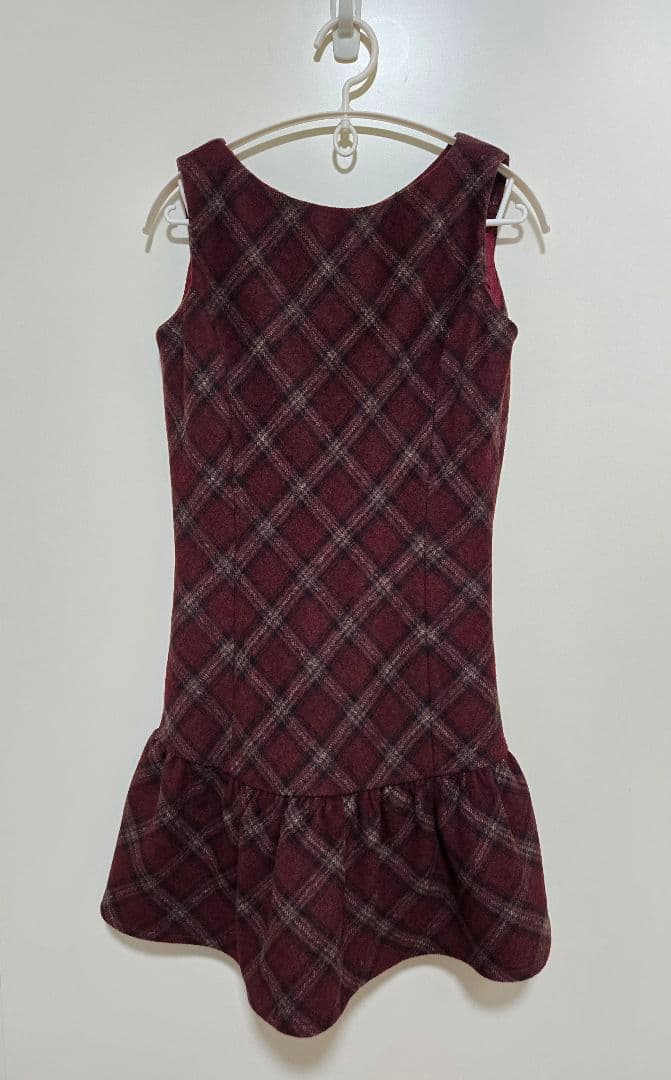 Darich タータンチェックノースリミニワンピース FL