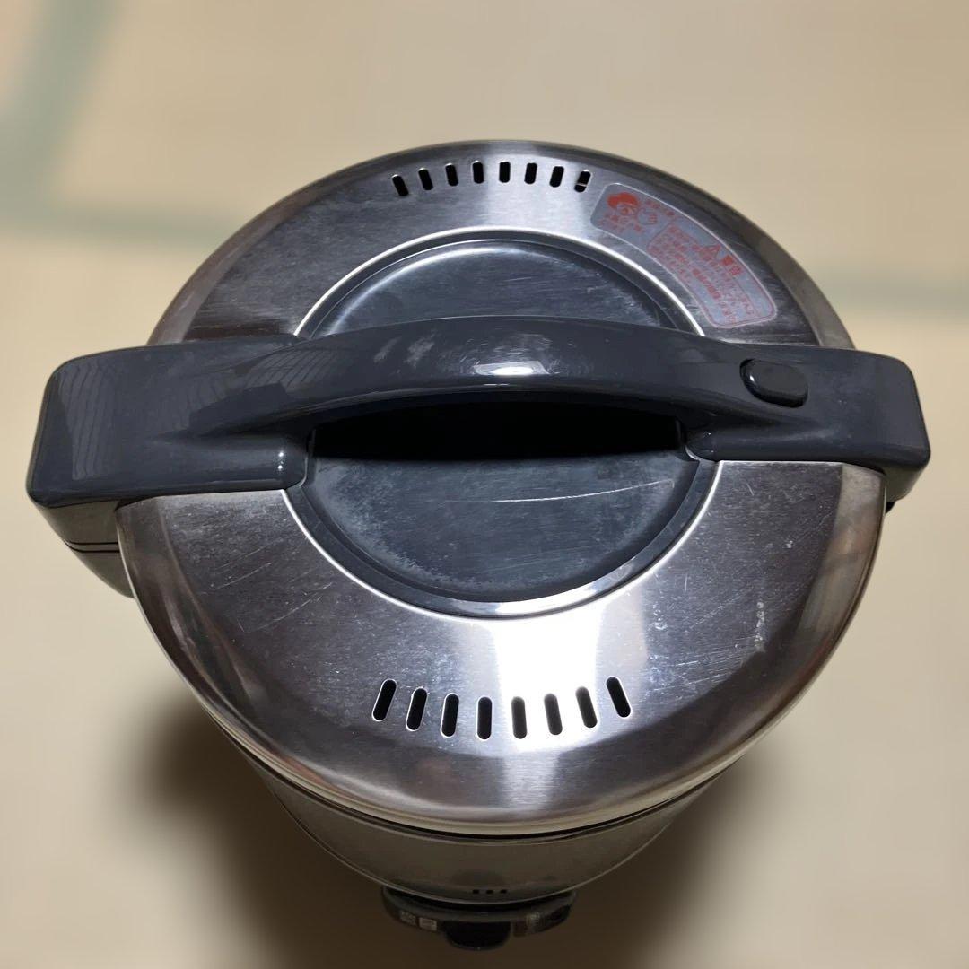 リンナイ ガス炊飯器 都市ガス用RR-S100GS 2015年式　東京ガス点検済