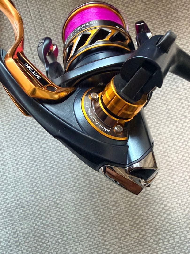 ダイワ18 トーナメントISO 2500SH-LBD 口太スプール