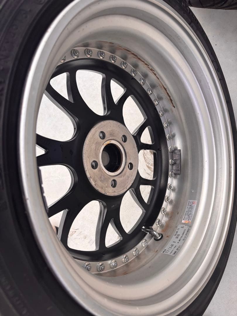 【カズ】SSR Professor MS3 ホイール 4本セット タイヤ付