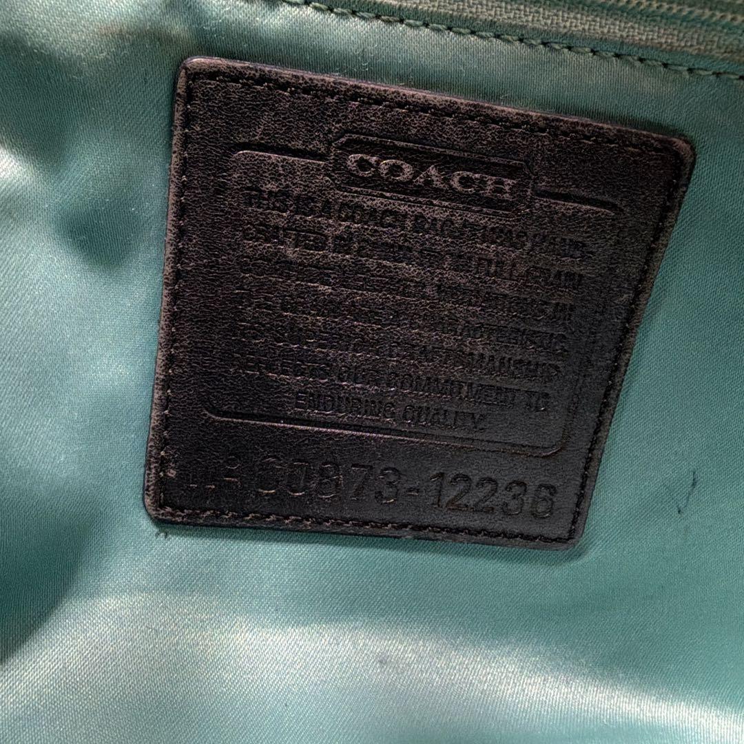 バッグ coach Ergo Pleated Hobo bag y2k black