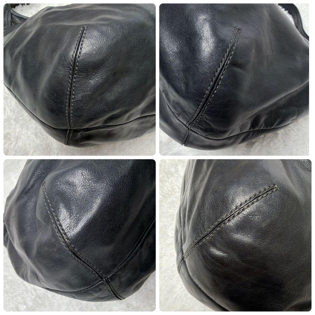バッグ coach Ergo Pleated Hobo bag y2k black