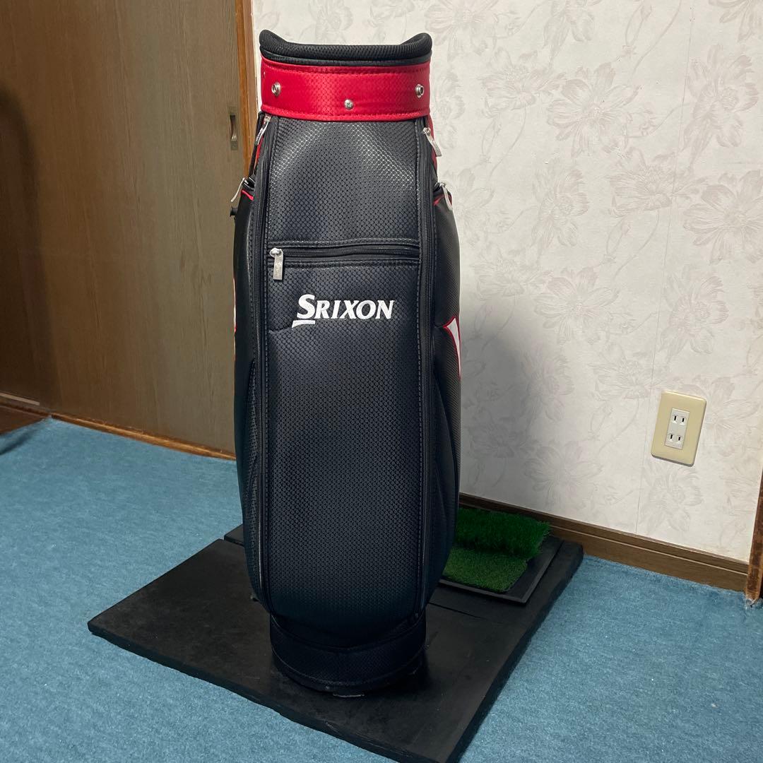 Srixon キャディバッグ レッド/ブラック