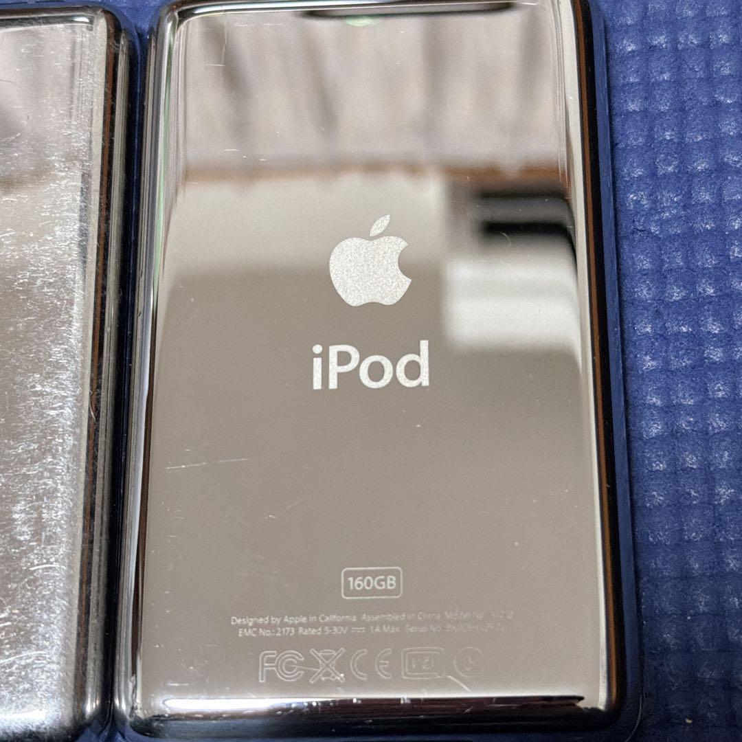 iPod クラシック シルバー160GB＋ブラック80GB 本体セット ジャンク