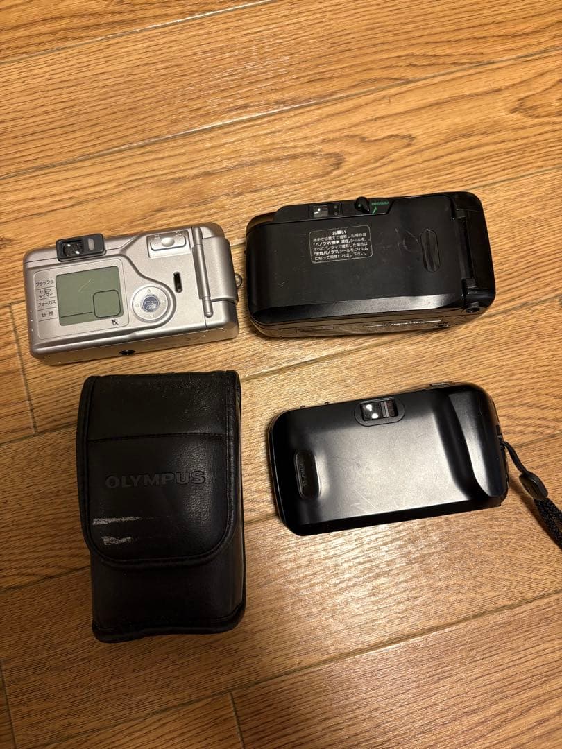 OLYMPUS　μ（ミュー）fujifilm silvi Fi フィルムカメラ